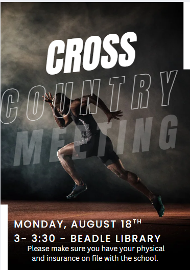 flyer for cross country