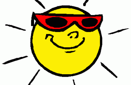 clip art of a sun