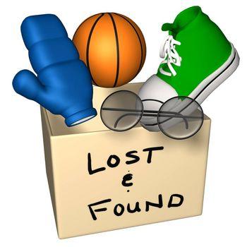 clip art of lost and found