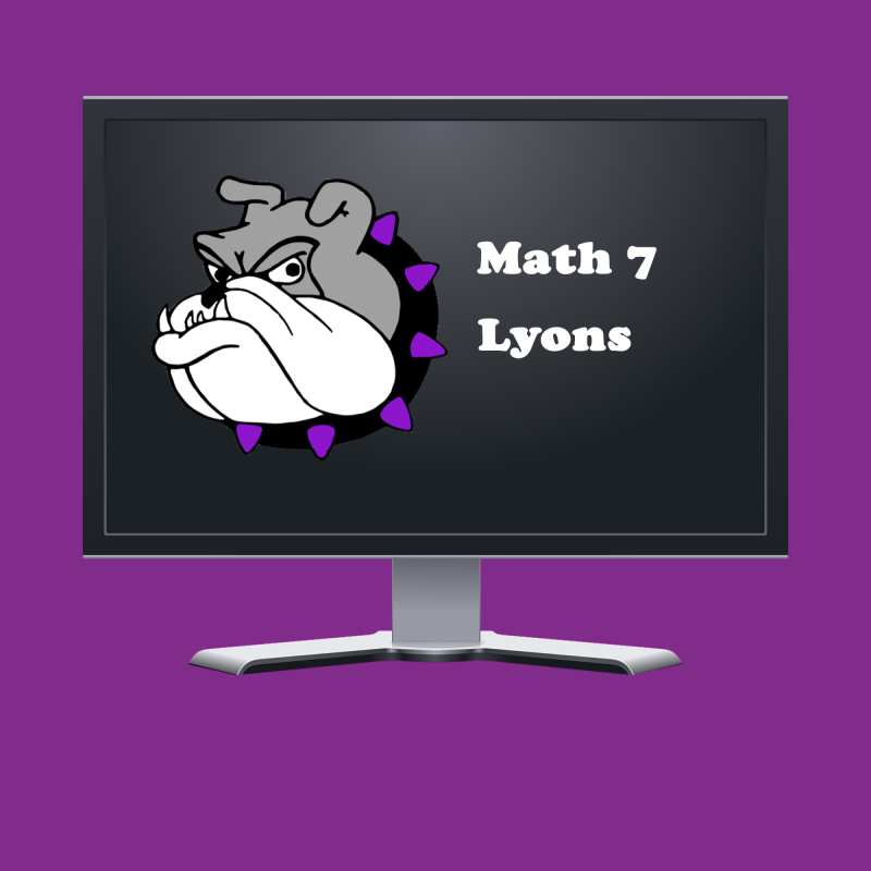 Lyons Math 7 homework hub