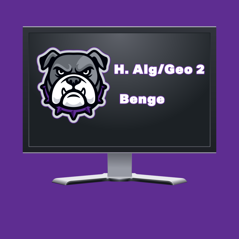 link to benge honors algebra