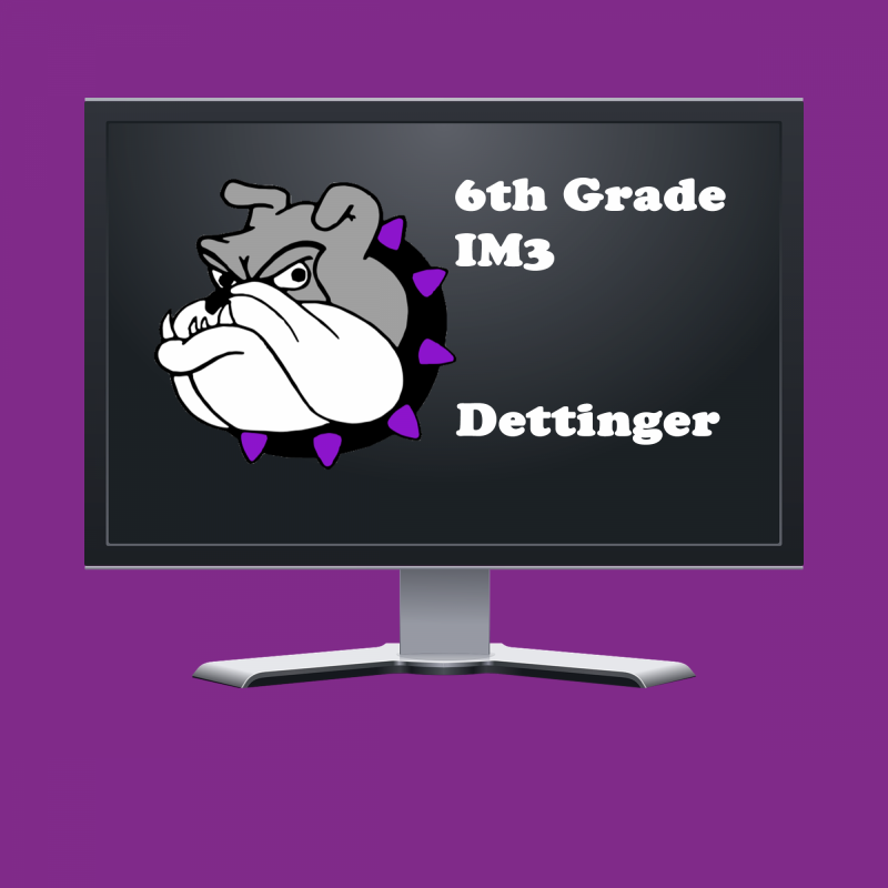 dettinger 6th grade IM3 homework hub