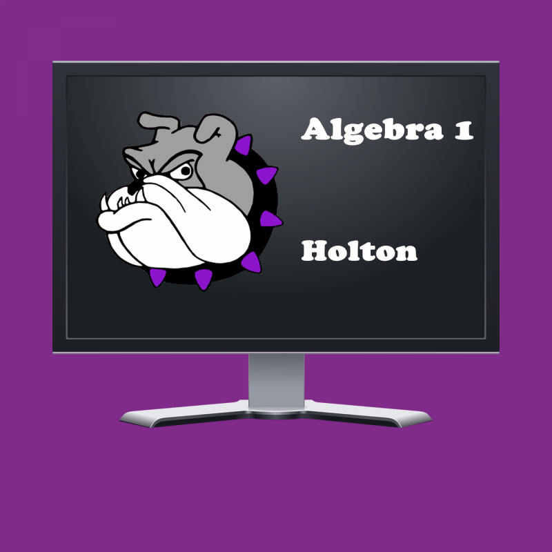 Image of Holton algebra 1 homework hub