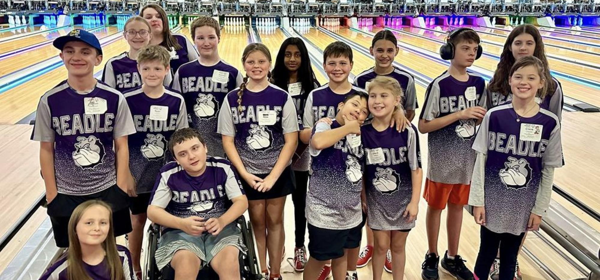 image of unified bowling team