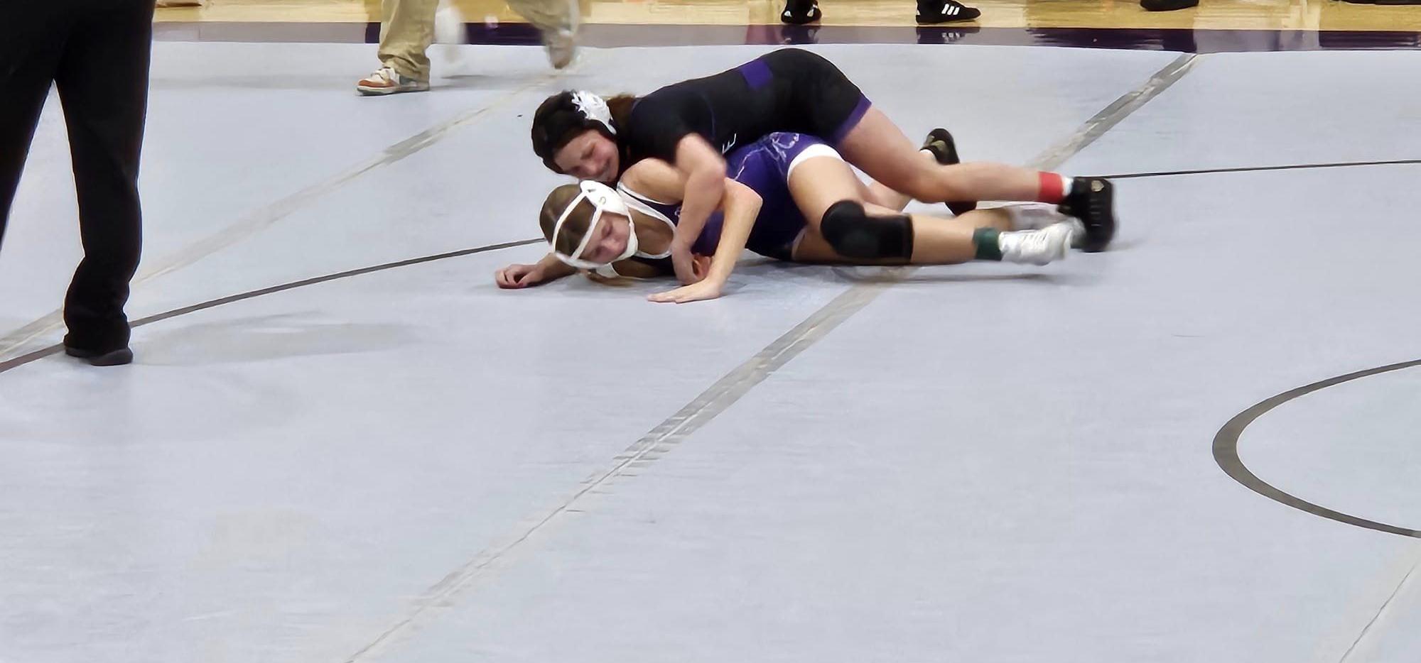 female wrestling photo