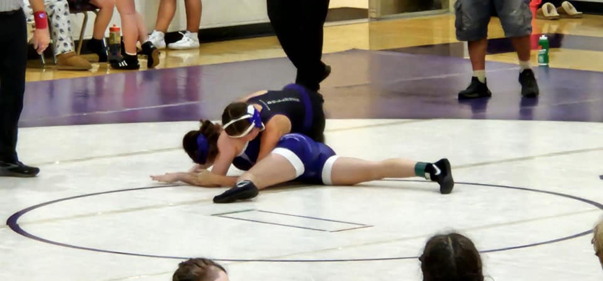 female wrestling photo